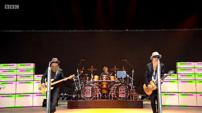 кадр из фильма ZZ Top: Live at Glastonbury Festival