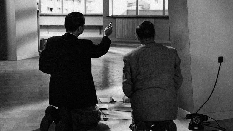 кадр из фильма Flickan i fönstret mitt emot