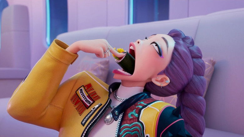 кадр из фильма Кейпоп-охотницы на демонов