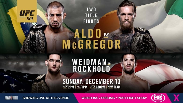 кадр из фильма UFC 194: Aldo vs. McGregor