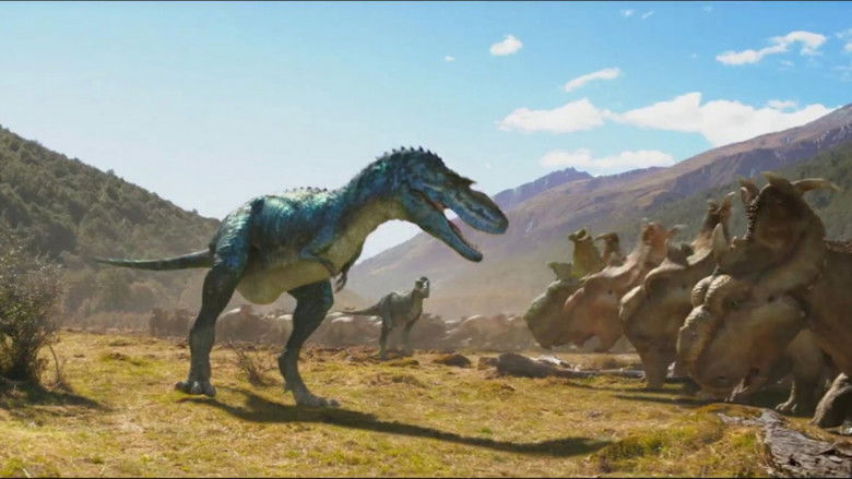 кадр из фильма Прогулки с динозаврами в 3D