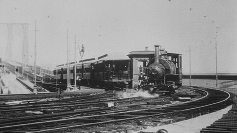 кадр из фильма New York, pont de Brooklyn