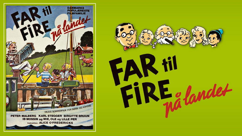 кадр из фильма Far til fire på landet