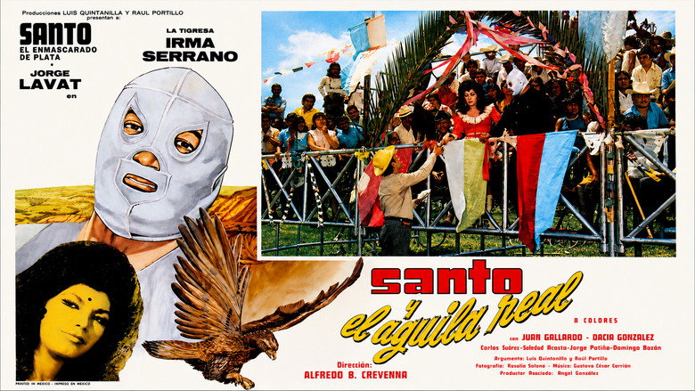 кадр из фильма Santo y el águila real