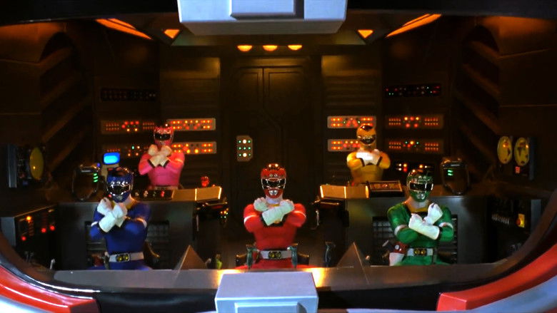 кадр из фильма Могучие Рейнджеры: Турбо