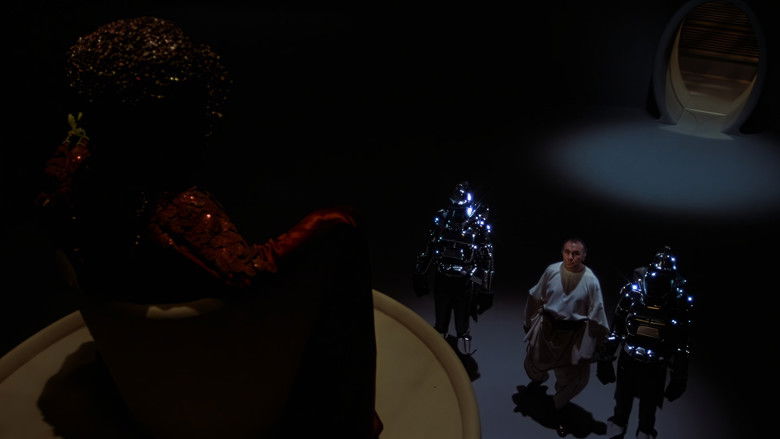 кадр из фильма Звездный крейсер Галактика