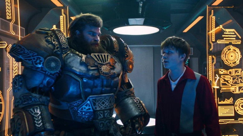 кадр из фильма Соловей против Муромца