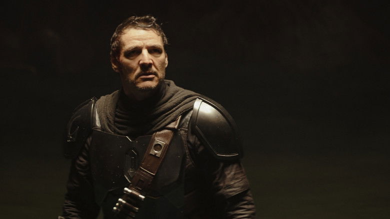 кадр из фильма Мандалорец и Грогу