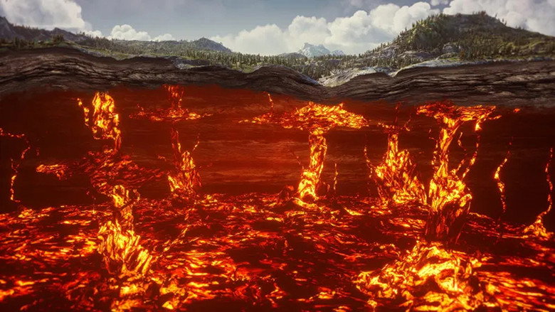 кадр из фильма Toba, le volcan qui a failli tuer l'humanité