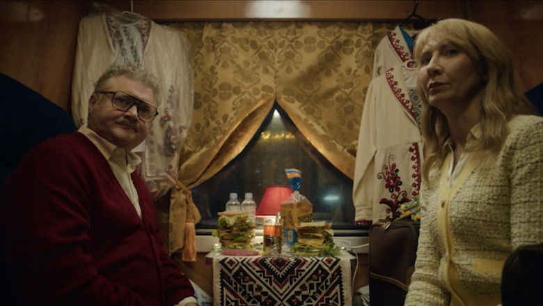 кадр из фильма Поезд к Рождеству