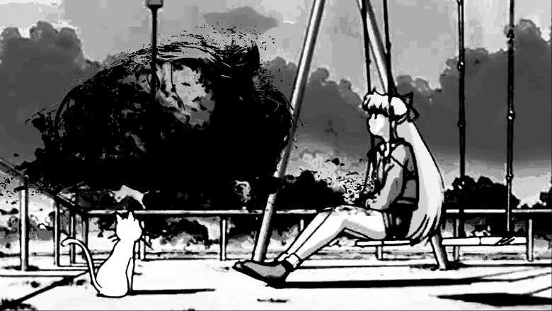 кадр из фильма La Boite Noire de Ben Vautier