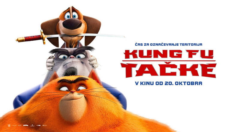 кадр из фильма Пёс-самурай и город кошек