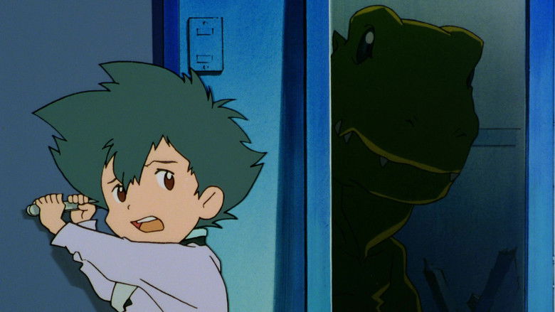 кадр из фильма Приключения Дигимонов