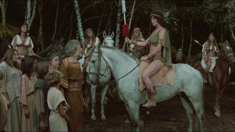 кадр из фильма Амазонки и супермен