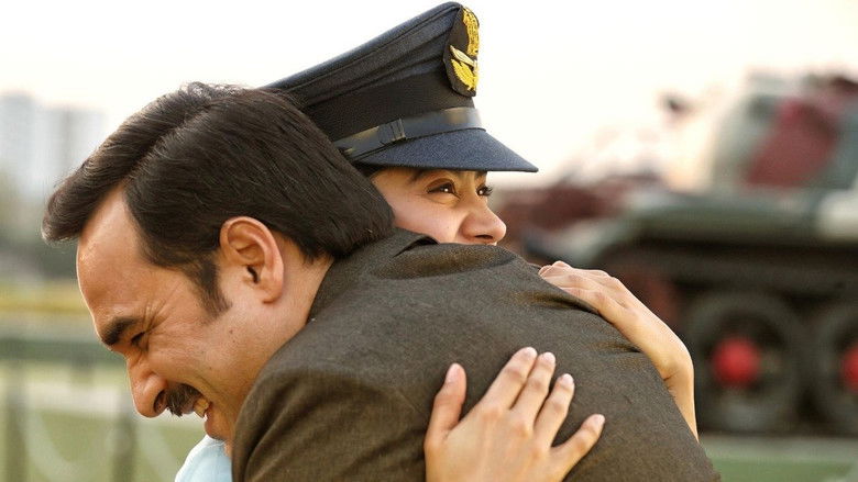 кадр из фильма Лётчица Гунджан Саксена