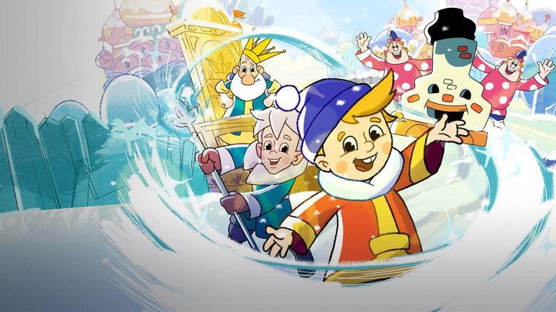 кадр из фильма Вовка и зима в Тридевятом царстве