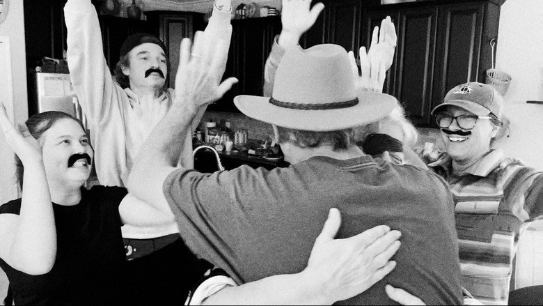 кадр из фильма The Mustache Mob