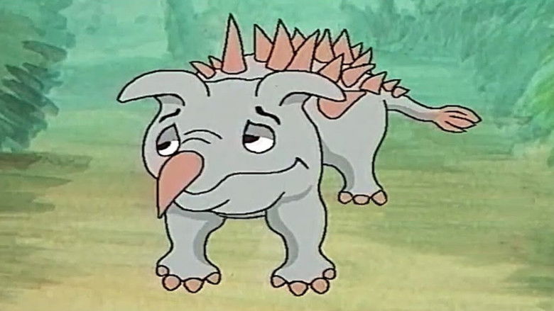 кадр из фильма Приключение в стране динозавров