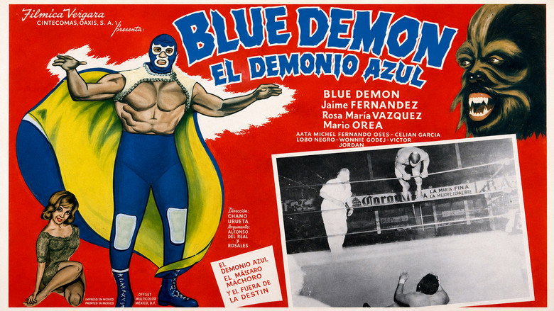 кадр из фильма Blue Demon: El Demonio Azul