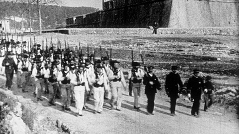 кадр из фильма Défilé de la compagnie de débarquement, I