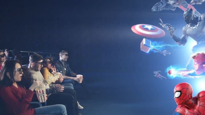 кадр из фильма Marvel Universe 4D