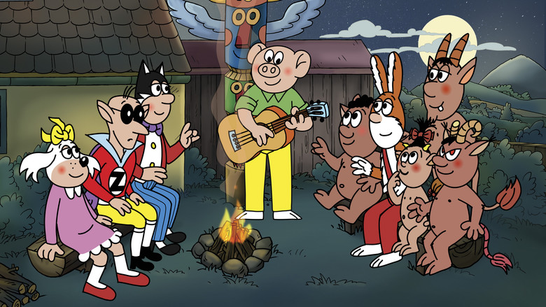 кадр из фильма Velké dobrodružství Čtyřlístku