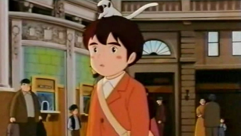 кадр из фильма 母をたずねて三千里