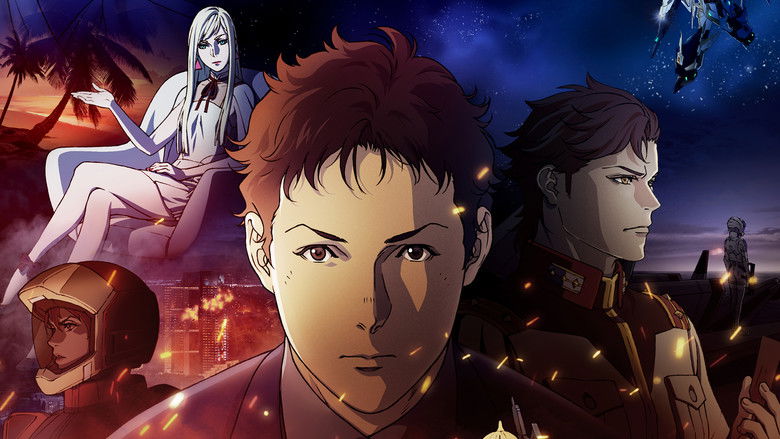 кадр из фильма Мобильный воин Гандам: вспышка Хэтэуэя