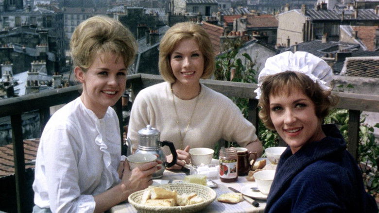 кадр из фильма Tre piger i Paris