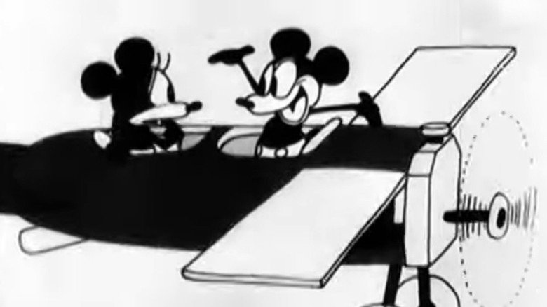 кадр из фильма Микки Маус: Безумный самолёт