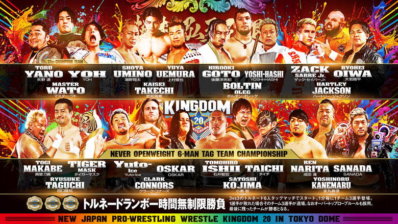 кадр из фильма NJPW Wrestle Kingdom 20