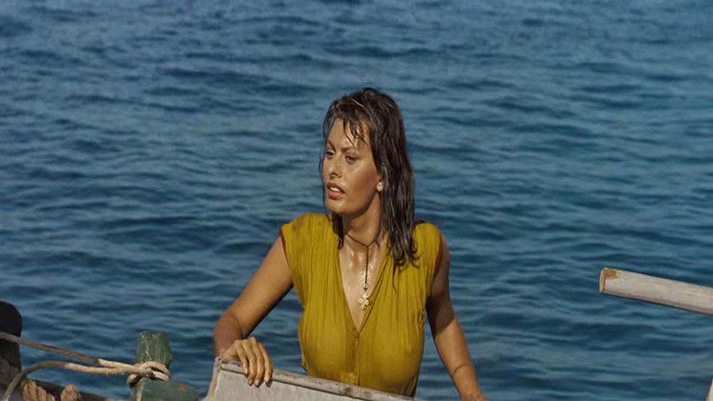 кадр из фильма Мальчик на дельфине