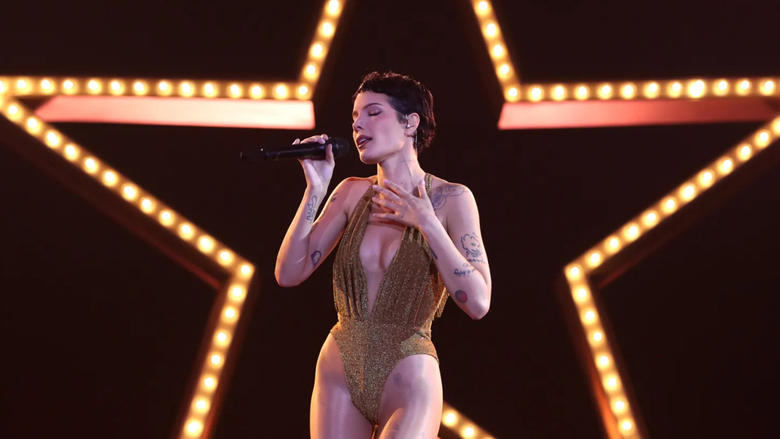 кадр из фильма Amazon Music Live with Halsey