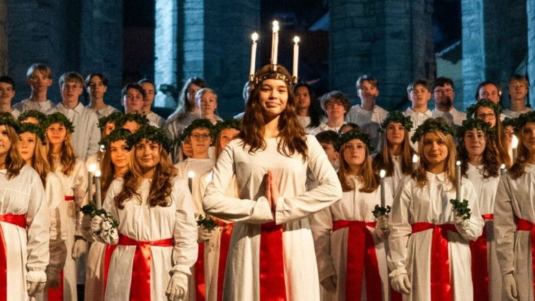 кадр из фильма Luciamorgon från Visby