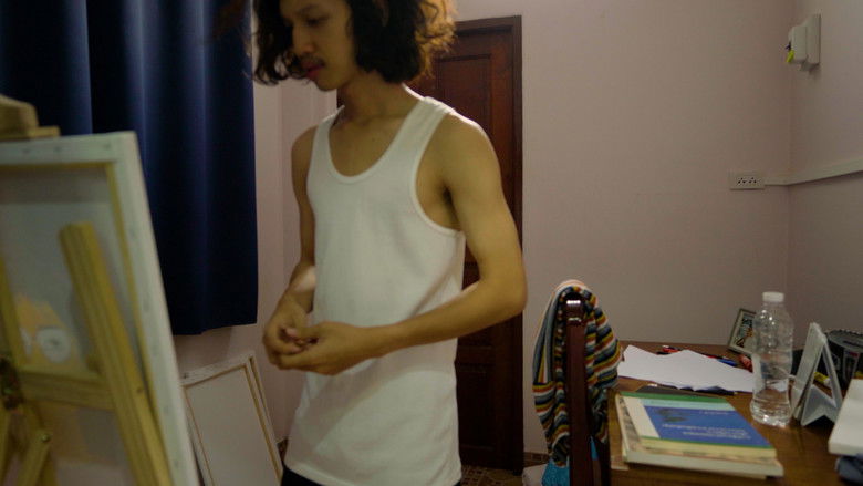 кадр из фильма Blood on the canvas