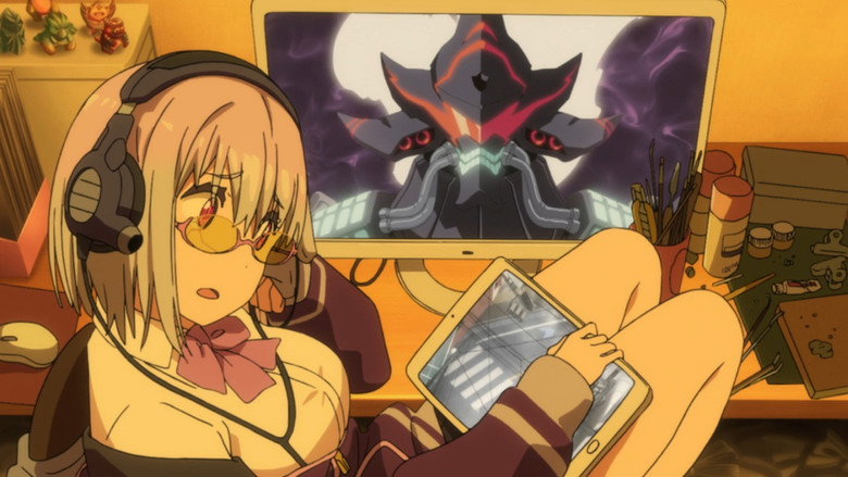 кадр из фильма 劇場総集編「SSSS.GRIDMAN」