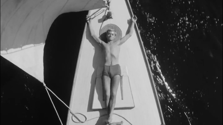 кадр из фильма Нож в воде