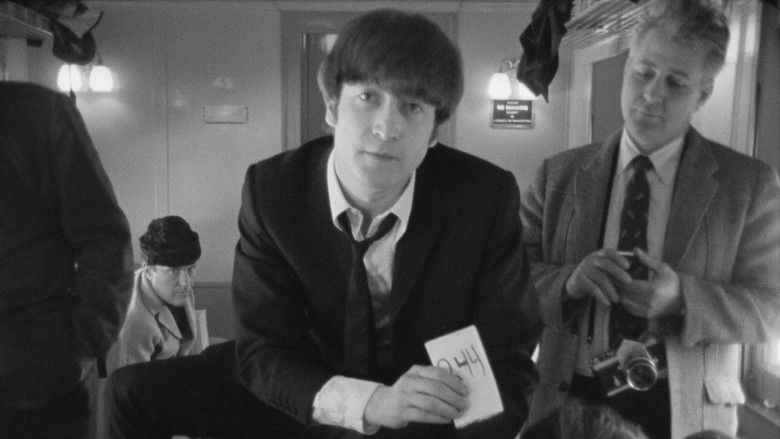 кадр из фильма Битлз '64