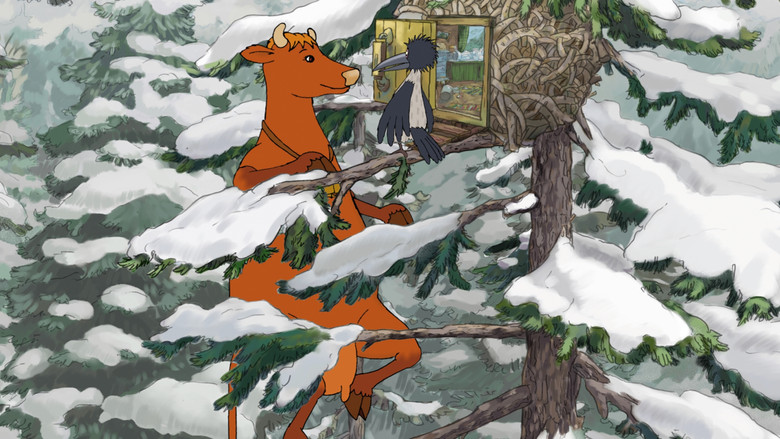 кадр из фильма Мама Му и ворон