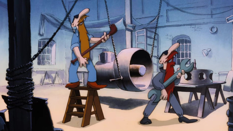 кадр из фильма Вернер. Поцелуй меня в...