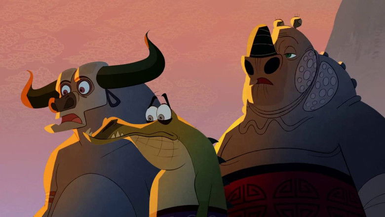 кадр из фильма Кунг-фу Панда: Секреты мастеров