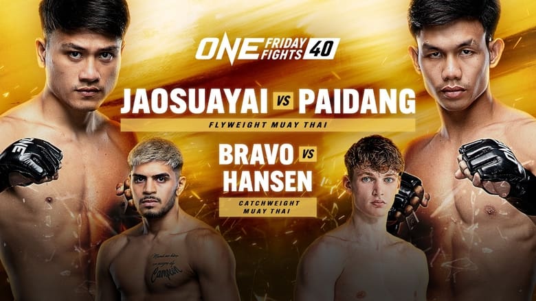 кадр из фильма ONE Friday Fights 40: Jaosuayai vs. Paidang