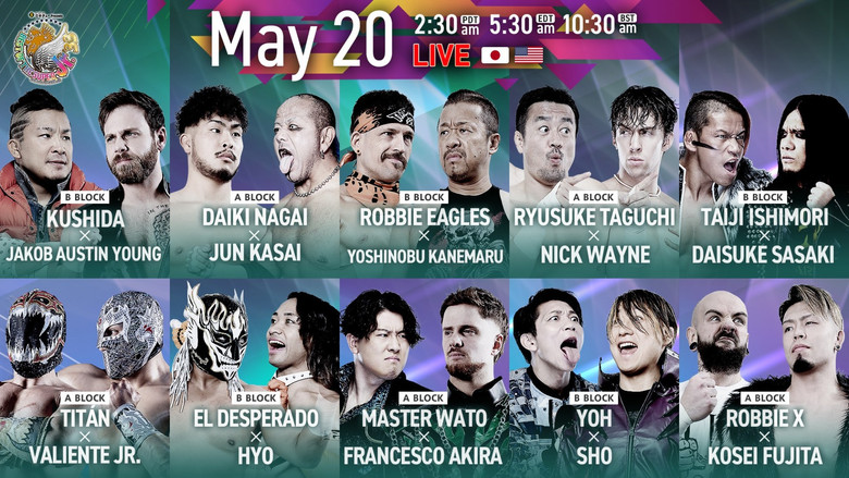 кадр из фильма NJPW Best of the Super Junior 33 - Day 4