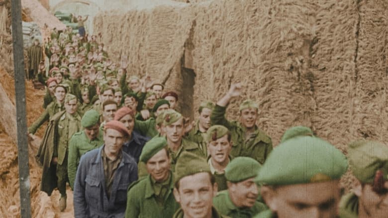 кадр из фильма España en dos trincheras. La guerra civil en color