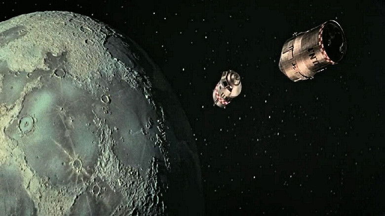 кадр из фильма Первые люди на Луне