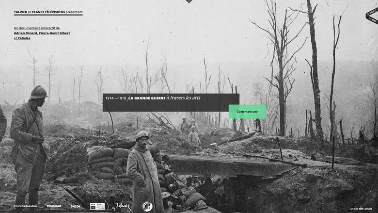 кадр из фильма 1914-18, La Grande Guerre à travers les Arts