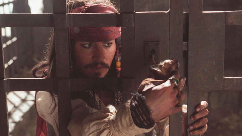 кадр из фильма Пираты Карибского моря: Проклятие Чёрной жемчужины