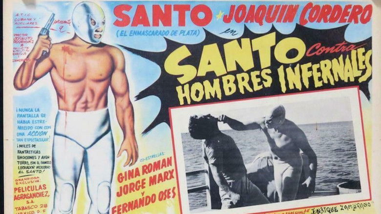 кадр из фильма Santo contra hombres infernales