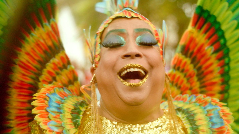 кадр из фильма Alegria Brasil, estrelando Maria Alcina