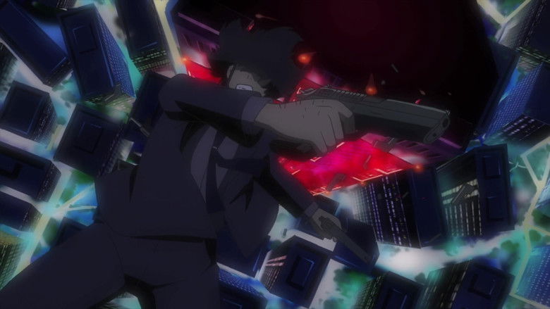 кадр из фильма Люпен III: Зеленый против Красного